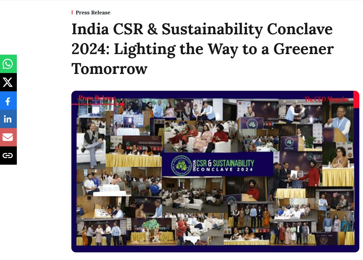 India CSR & Sustainability Conclave